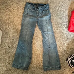 Fashion Nova bell bottom jeans